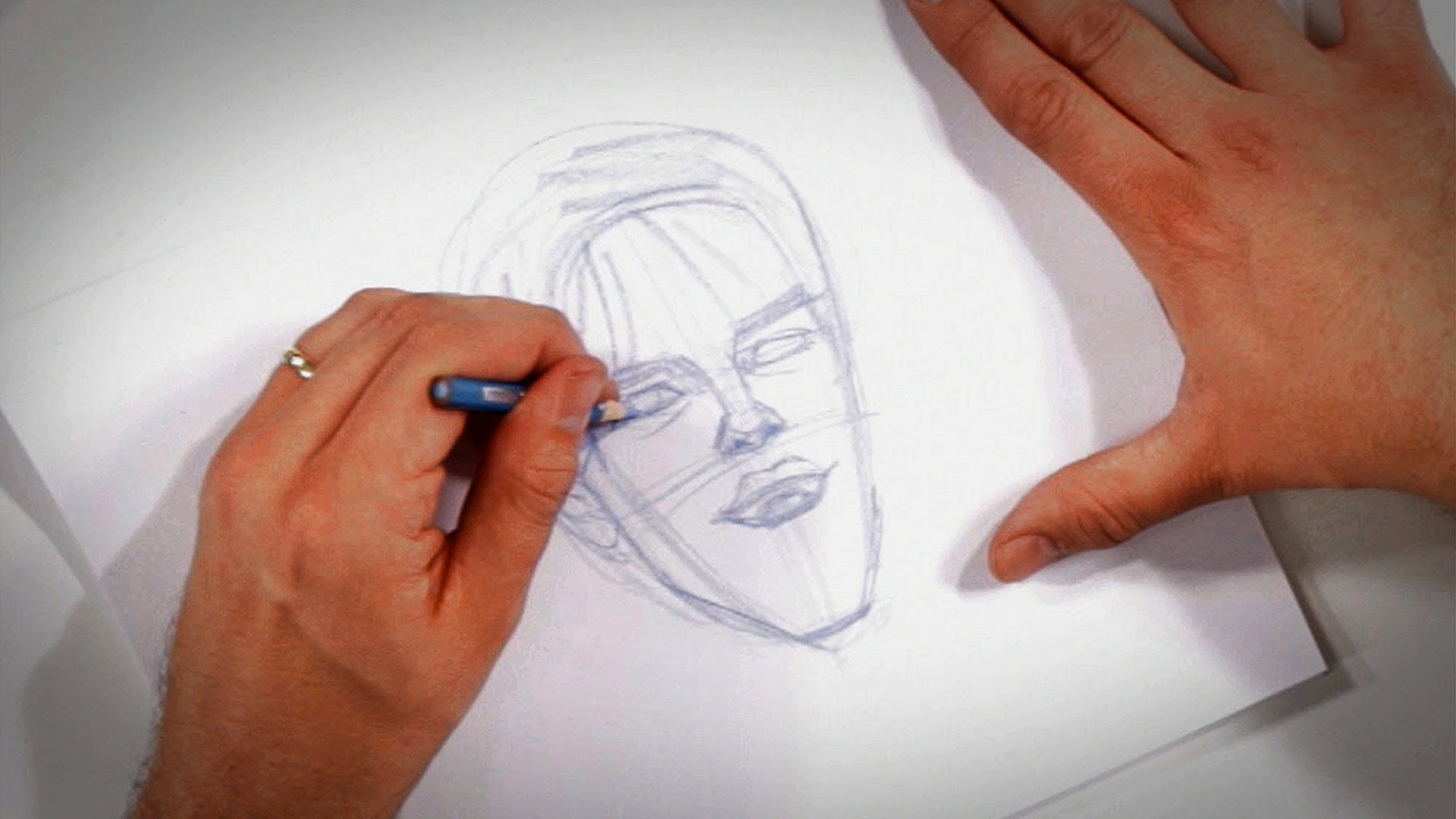 1920x1080 How To Go From Sketch To Final Drawing Drawing Tips