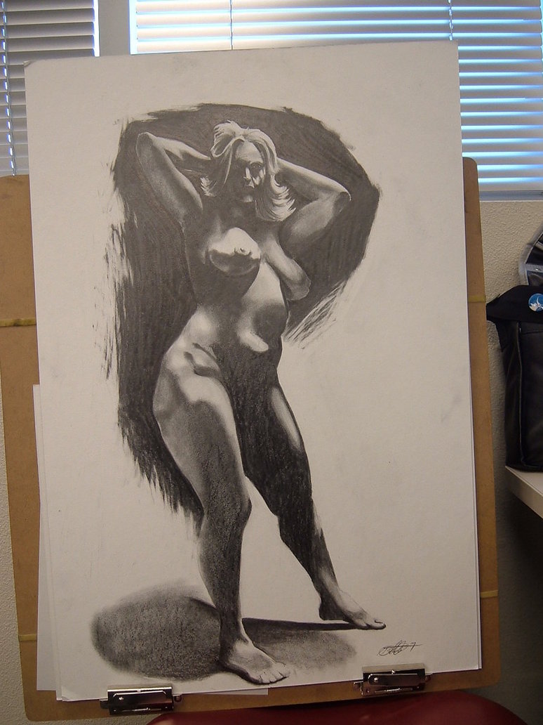 774x1032 Life Drawing Final By Marker Mistress