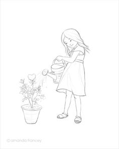 236x295 Final Drawing. Illustration By Amanda Francey From Children'S