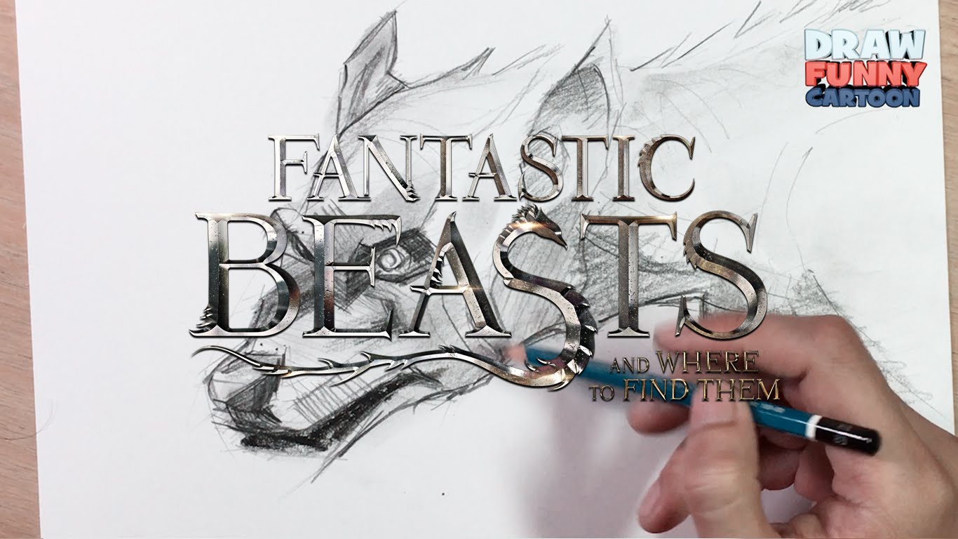 1366x768 How To Draw Fantastic Beasts Amp Where To Find Them