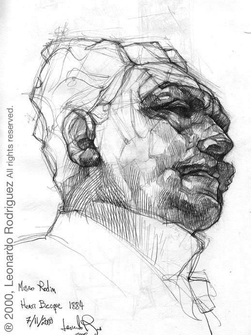 518x690 From The Rodin Museum By Leonardo Rodriquez Fine Art Drawings