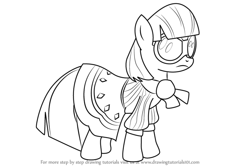 800x566 Learn How To Draw Photo Finish From My Little Pony