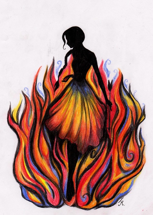 500x703 Collection Of Fire Drawing Tumblr High Quality, Free