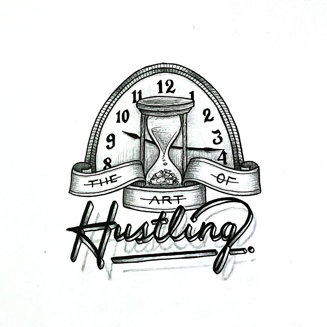 1100x1100 The Art Of Hustling