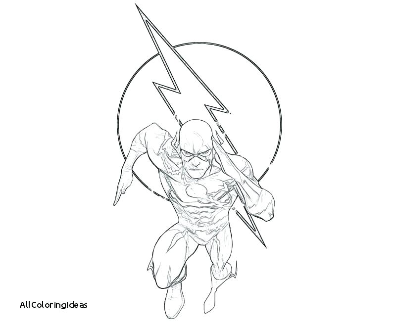 800x667 Emerging The Flash Coloring Pages Dc Free Colo