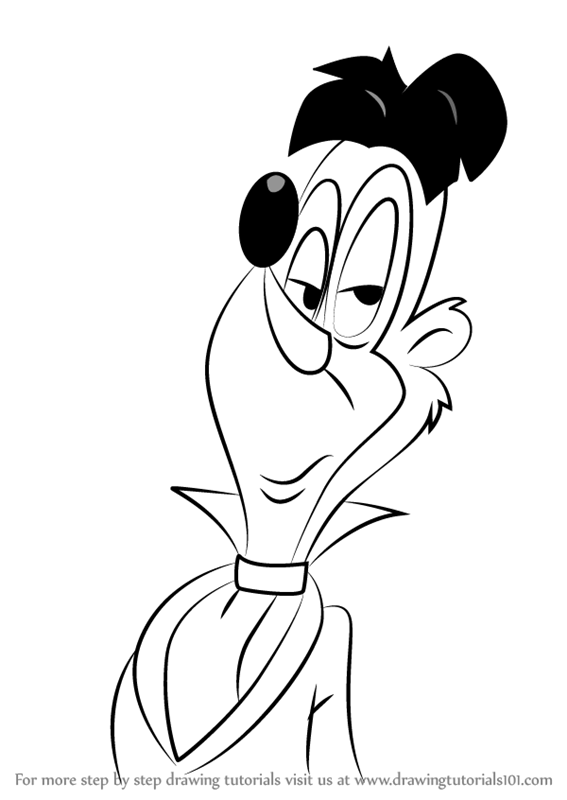 567x800 Learn How To Draw Mr. Flaxseed From Animaniacs (Animaniacs) Step