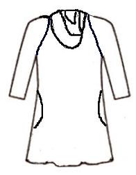 196x252 Fleece Dress With Infinity Scarf And Pockets Nunawraps