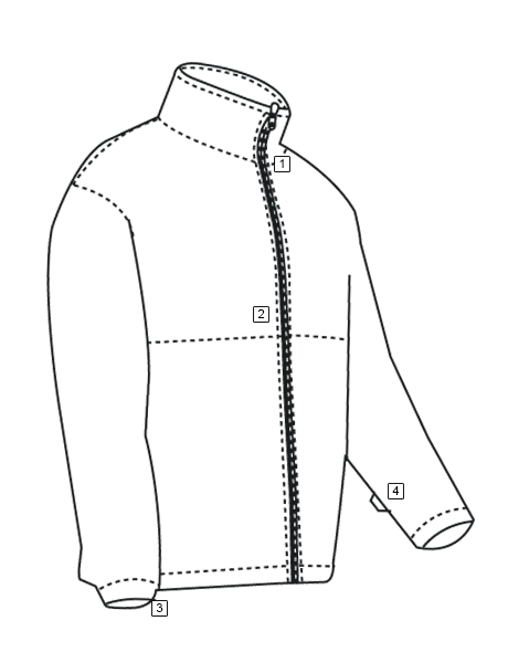 460x600 Polar Fleece Jacket Tru Spec Tactically Inspired Apparel