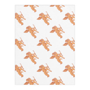 307x307 Angel Drawing Throw Amp Fleece