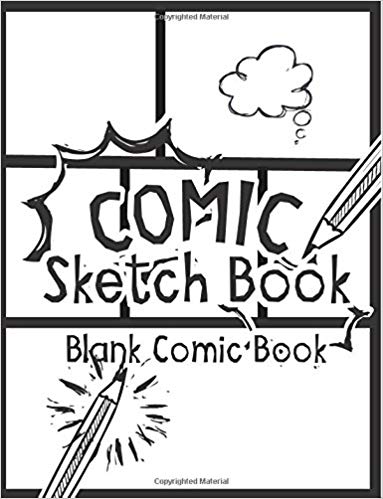 383x499 Comic Sketch Book