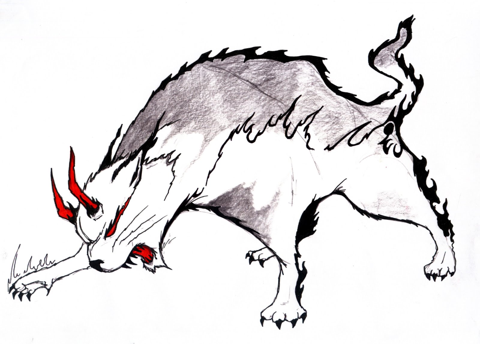 1600x1149 Shukernature The Horned Demon Cat Of World War Ii