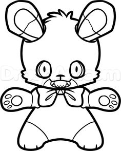 236x294 How To Draw Mangle From Five Nights