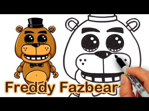 480x360 How To Draw Freddy Fazbear From Five Nights
