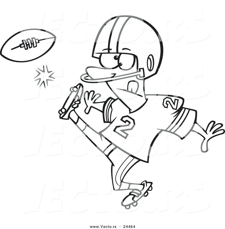 736x750 How To Draw A Football Player And Drawing A Cartoon Soccer Ball