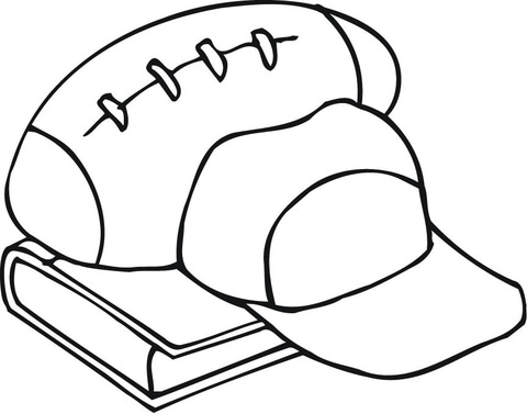 480x377 Outline Of Football