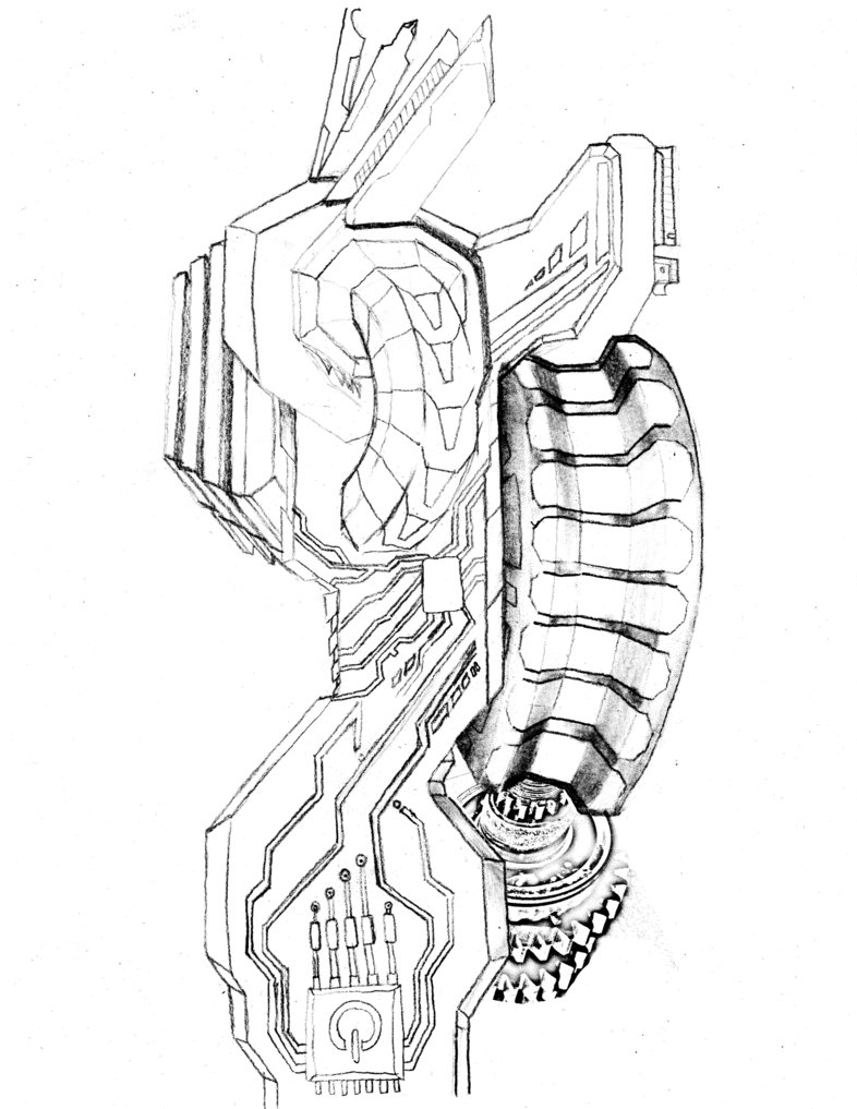 786x1017 Forearm Cyber Tattoo Concept By Neogzus