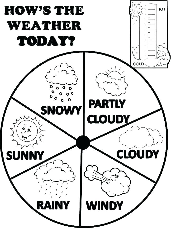 720x960 Preschool Weather Theme Coloring Pages Astonishing Windy Fun