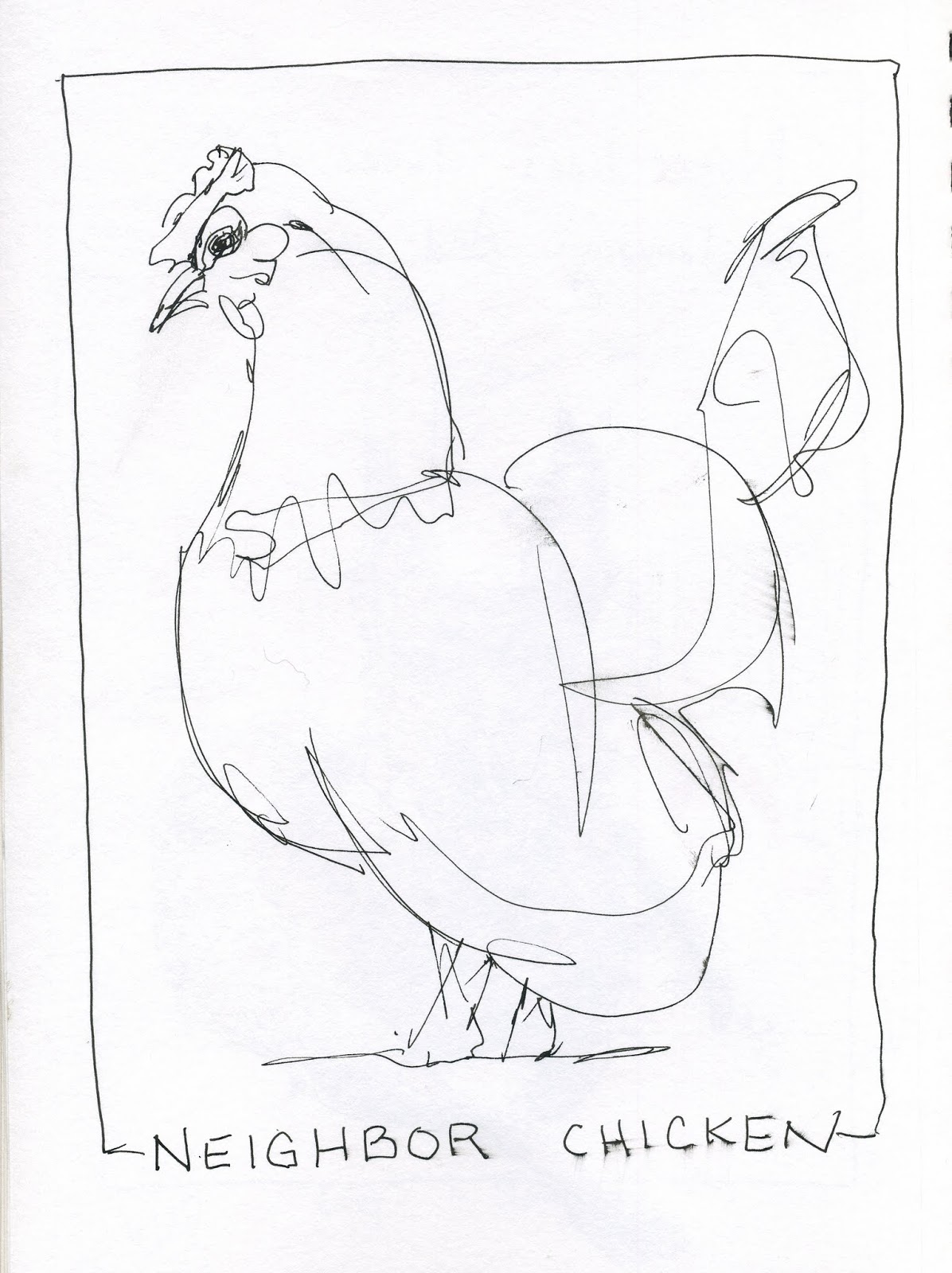1196x1600 Scribbling With Spirit Neighbor Chickens