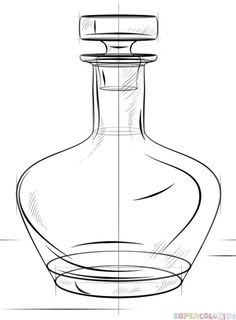 236x320 How To Draw A 3d Perfume Bottle