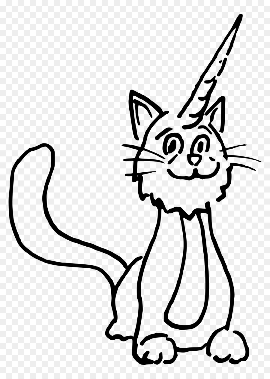 900x1260 Cat Drawing Clip Art