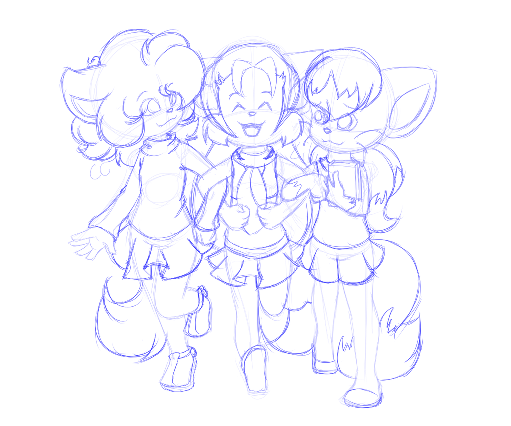 1024x853 Best Friends Sketch By Freckledandspeckled