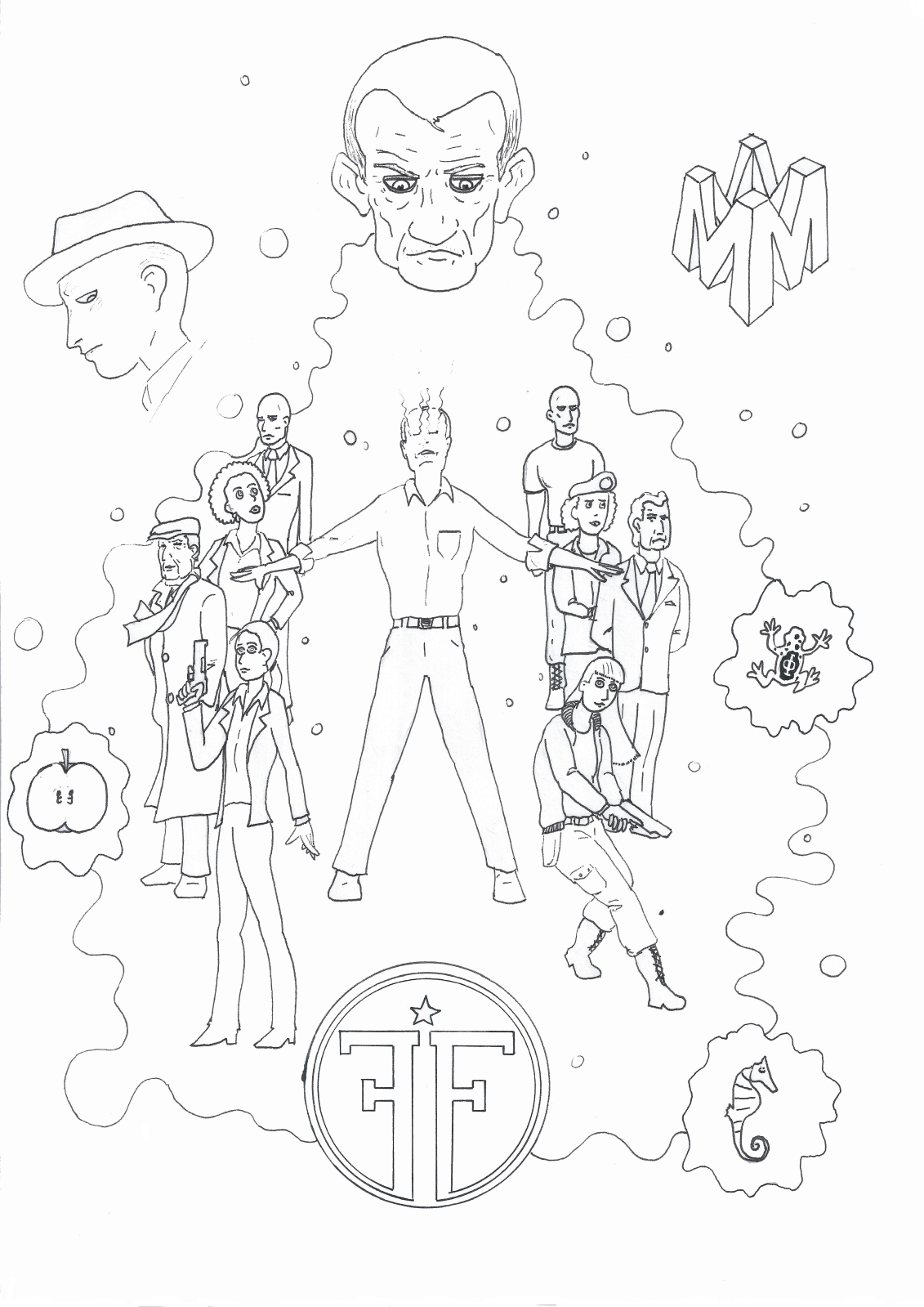 1131x1599 Old School Workshop Speed Drawing Fringe