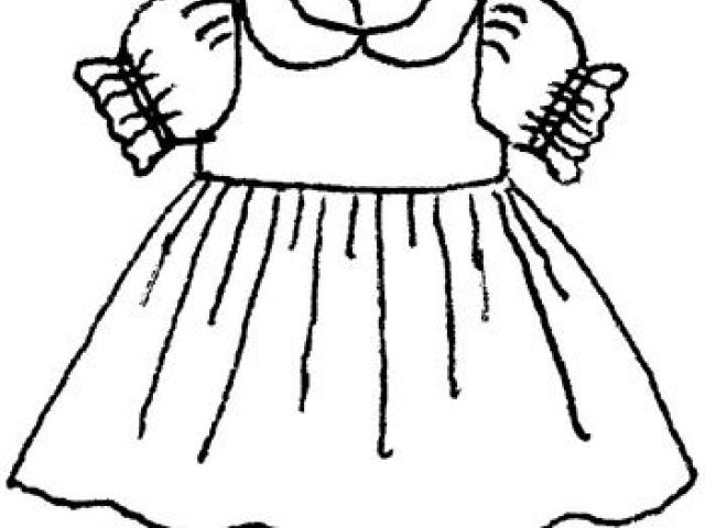 640x480 Dress Clipart