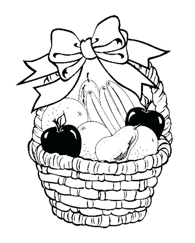 Fruit Basket Drawing Easy at GetDrawings | Free download