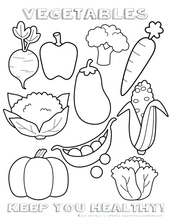 600x777 Cornucopia Food Coloring Pages Printable Black And White Pictures