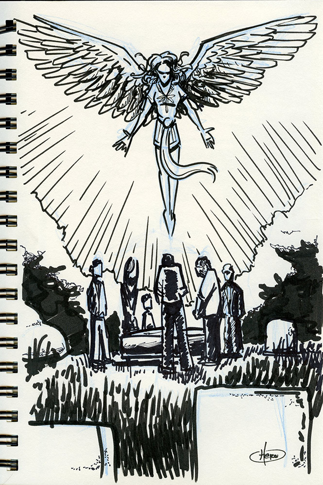 665x1000 Hero's Journal Adele's Funeral Hero A New Musical By Aaron