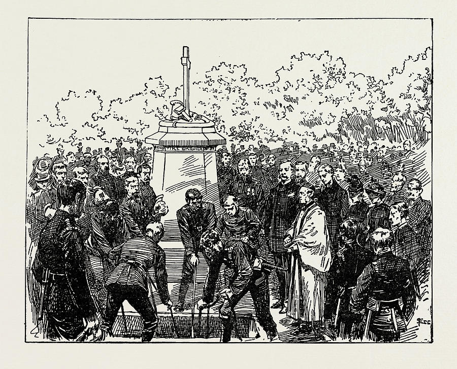 900x727 The Funeral Of Fireman Jacobs, Uk Drawing By Litz Collection
