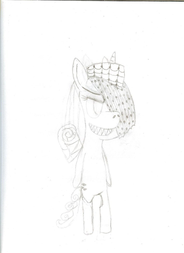 762x1048 Crazed Rarity In Funeral Veil Sketch By Thedarklord2672