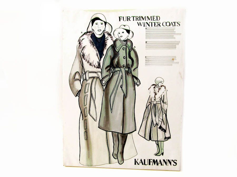 900x675 Fashion Illustration Fur Coat Fashion Drawing In Ink Watercolor