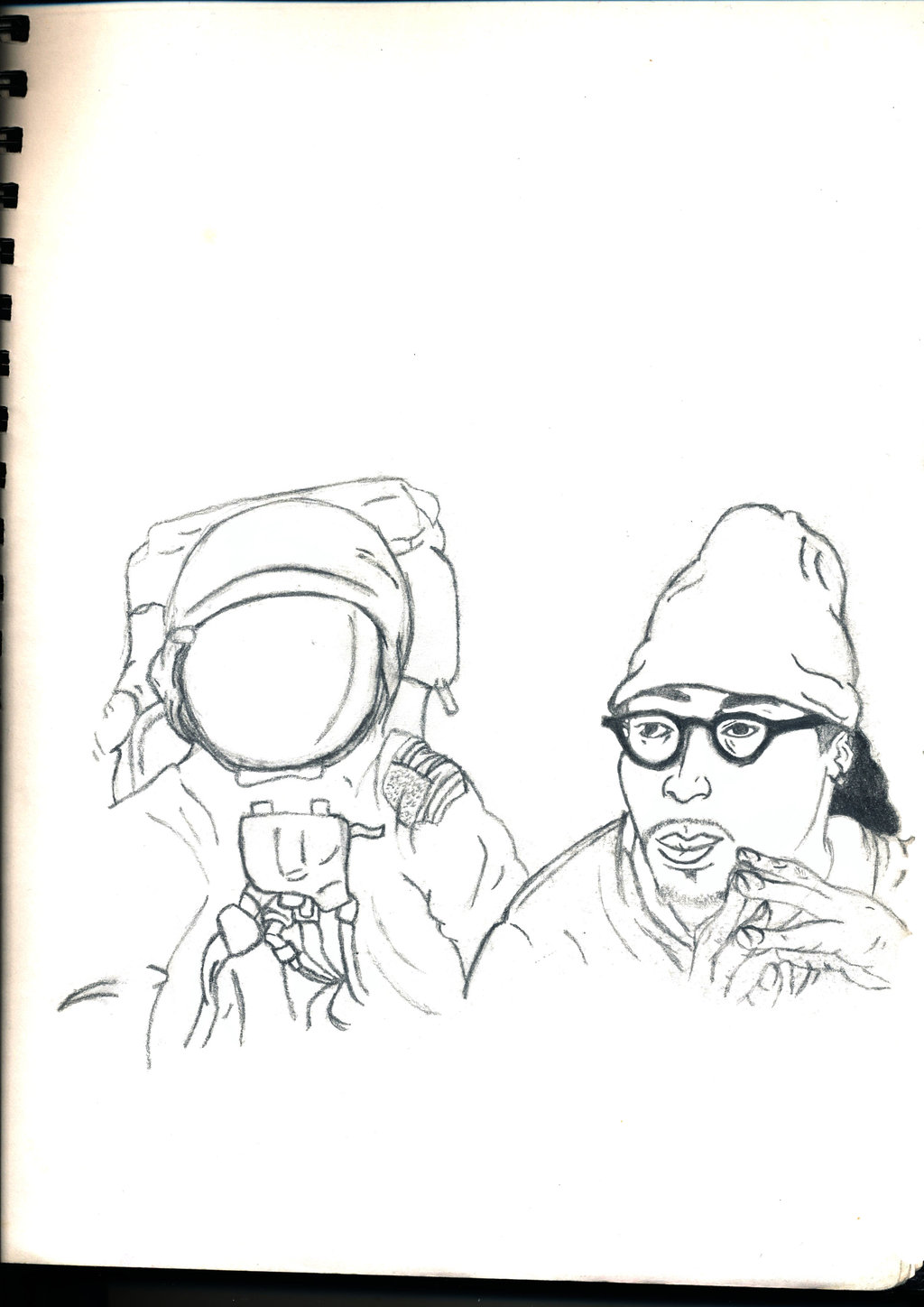 1024x1448 The Rapper Future And Astronaut By Ghost425
