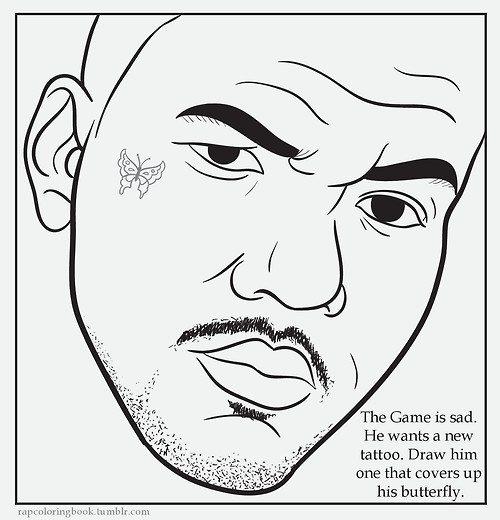 500x520 Bun B's Rap Coloring Amp Activity Book