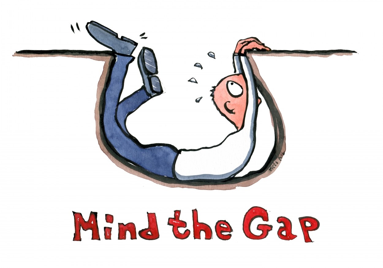 1250x875 Mind The Gap Illustration Frits Ahlefeldt Laurvig Drawn Philosophy
