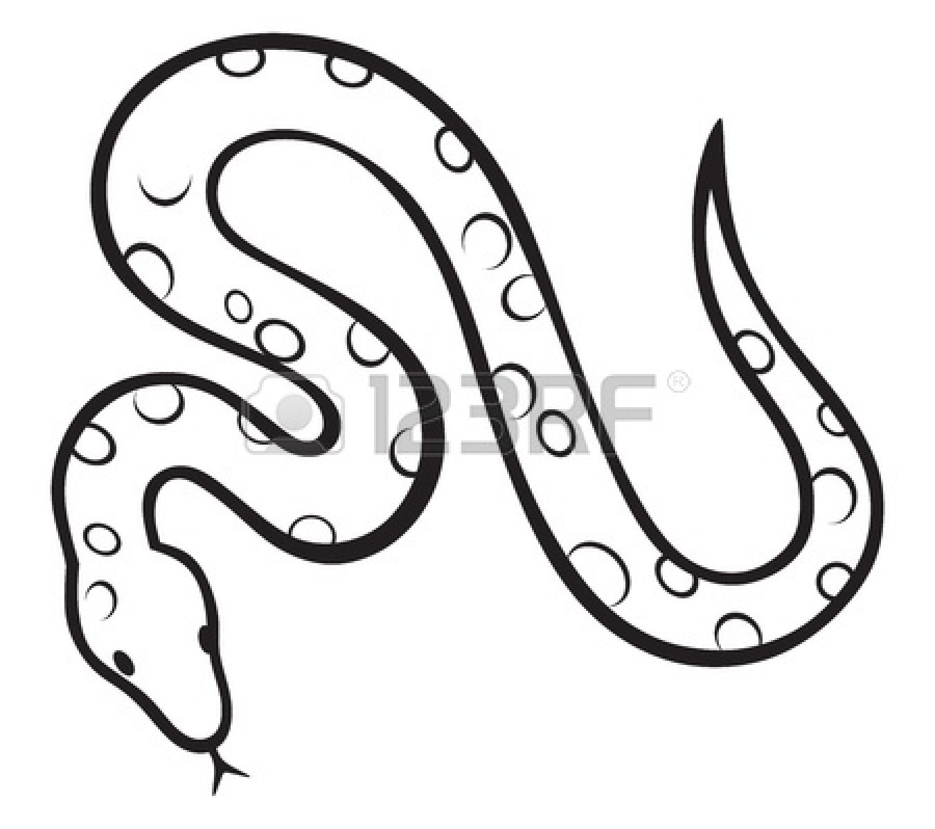 1350x1197 Garter Snake Clipart Long
