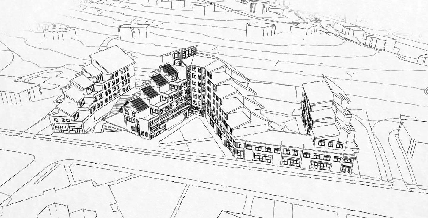 1440x733 Making Revit Look Hand Drawnwatercolor