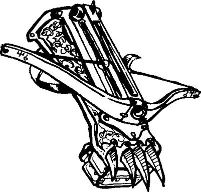 401x383 Crossbow Gauntlet Highly Impractical By The Design, But Awesome