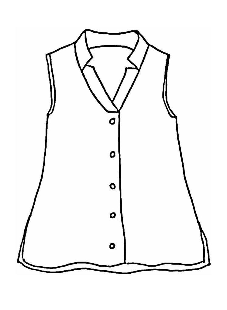 747x1023 Gazebo Blouse (Flax Picnic 2018) Linen Woman