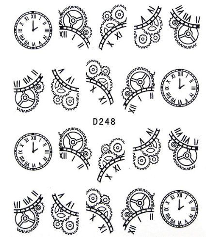 425x490 Clockwork Gears Drawing