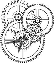 177x204 Gears Clocks Drawing