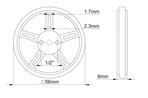 488x325 Small Plastic Tire Wheel With Dc 3 6v Gear Motor For Toy Car