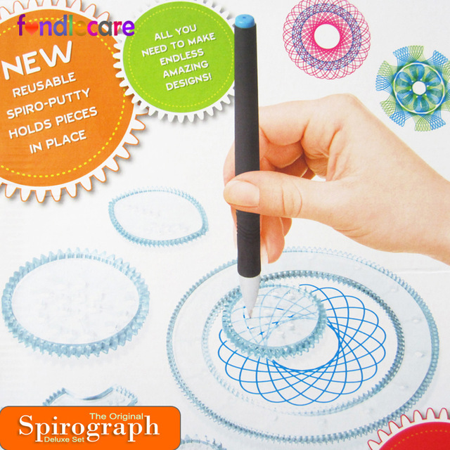 640x640 Fondlecare Spirograph Drawing Toys Sets Creative Draw Spiral
