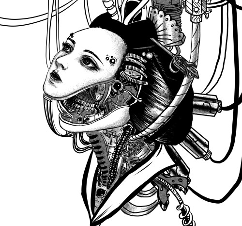 500x466 Manga Geisha Tumblr