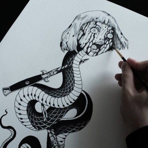 500x500 Manga Geisha Tattoo Tumblr