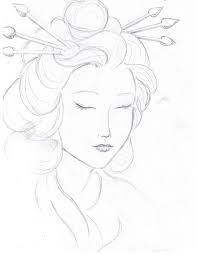 197x255 Geisha Drawing Color Peopleladies