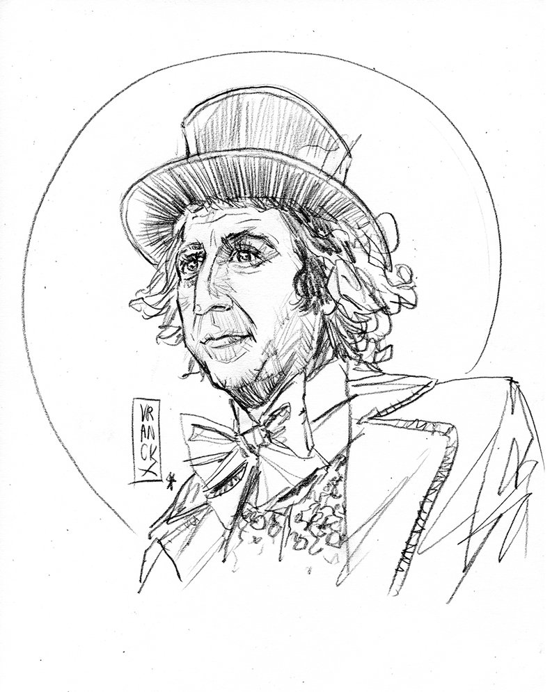 803x995 Gene Wilder As Willy Wonka By Vranckx