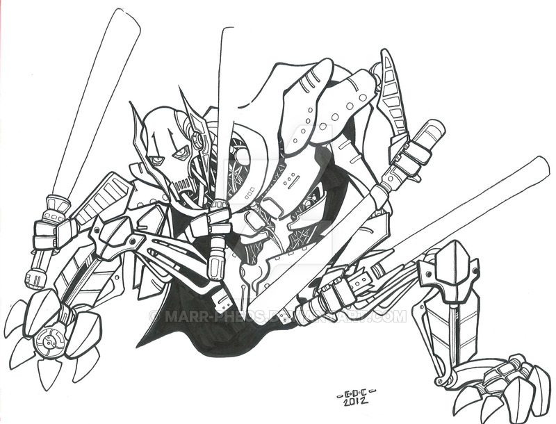 800x610 General Grievous By Marr Pheos