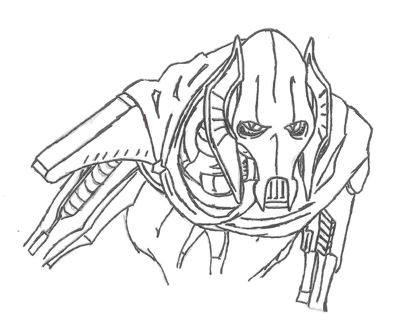 1280x1075 General Grievous By Ou8mud